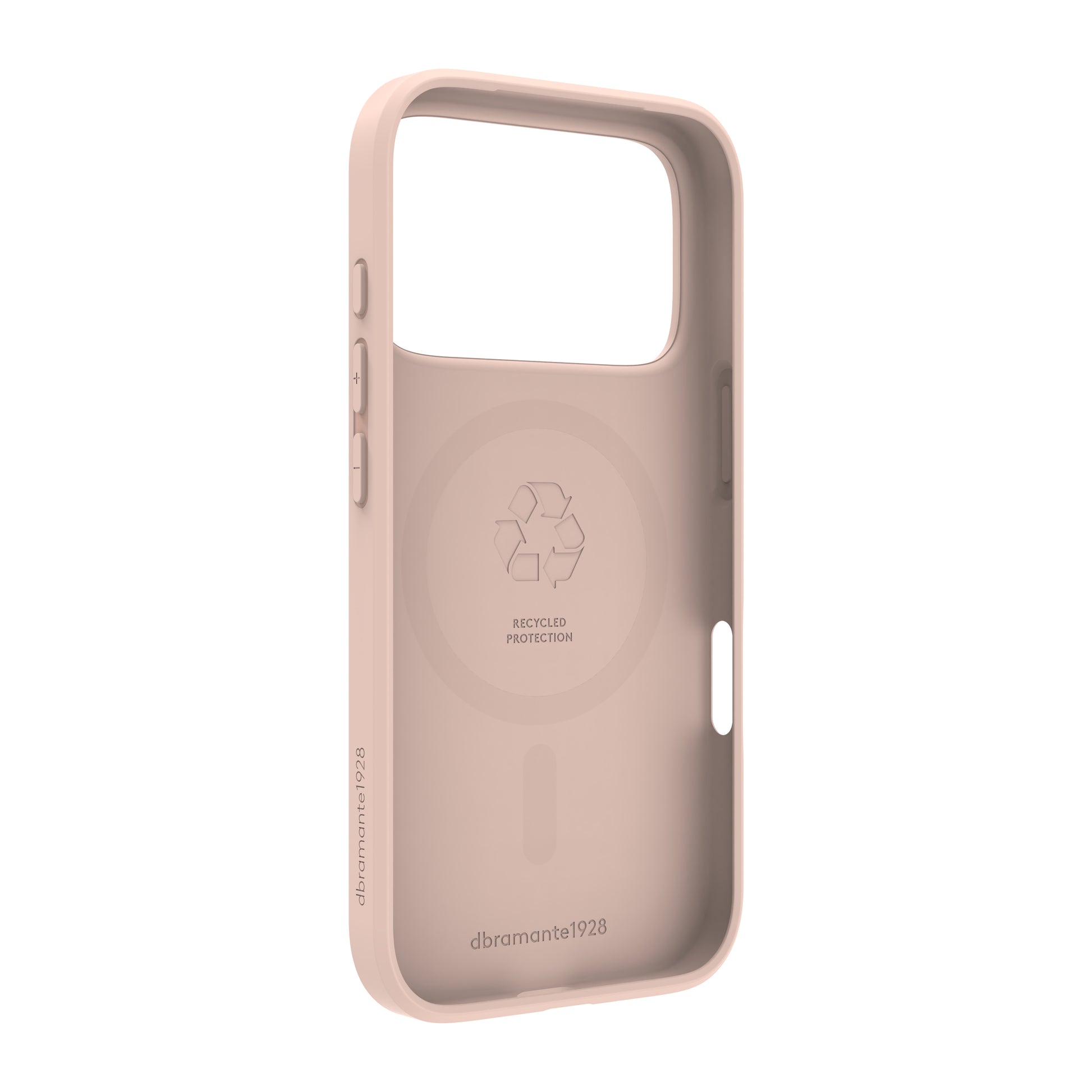 dbramante1928 Greenland Pro MS Backcover – für Apple iPhone 17 Pro, mit Kartenfach, Kunststoff, Pink