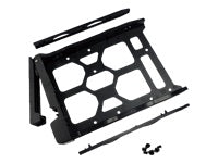 QNAP Speichergerät – HDD-Tray mit Schlüsselschloss, 2 Schlüssel, schwarz, inkl. Schrauben für 2,5" und 3,5"