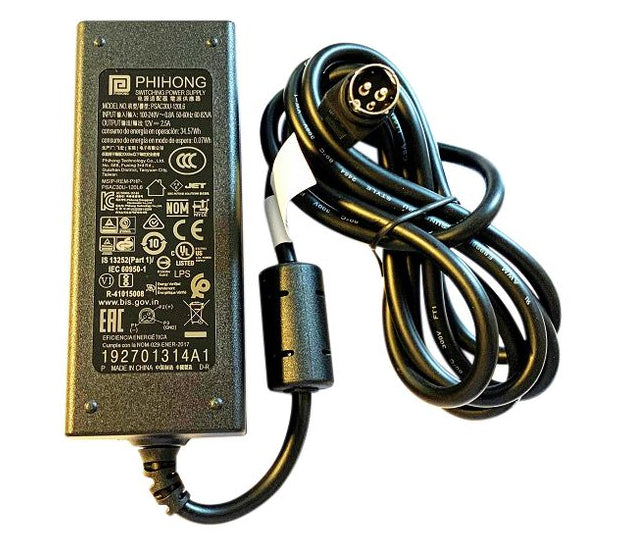 Datalogic Netzteil – 30 W, 12 V – für Magellan 9800i – Schwarz