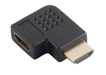 Microconnect HDMI-Adapter HDMI zu HDMI – vergoldete Kontakte, Schwarz