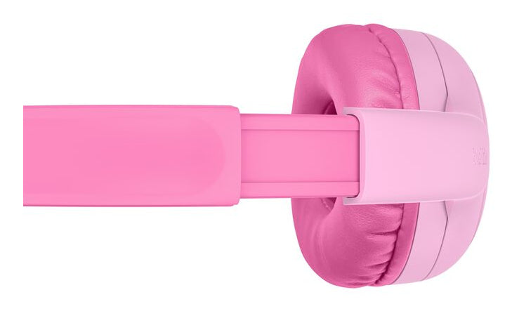 Belkin SoundForm Mini 2 Kinderkopfhörer – On-Ear, Kabel + BT, 85 dB, Pink