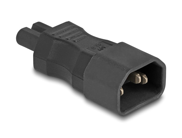 DeLOCK Netzadapter IEC 60320 C14 zu C7 – 2,5 A, 250 V – Schwarz