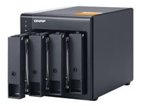 QNAP TL-D400S – 4-Bay HDD/SSD-Gehäuse – für 2,5"/3,5" HDD/SSD, SATA