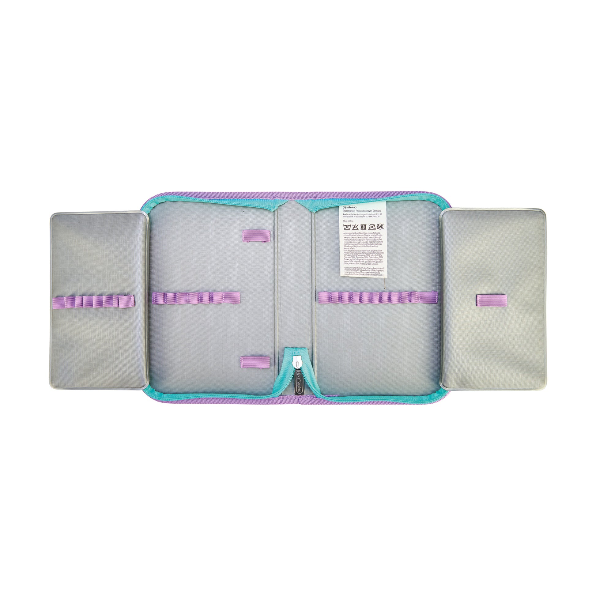 Herlitz UltraLight Plus – Schulrucksack-Set 4-teilig, Meerestiere, 16 l, 28×36×21 cm
