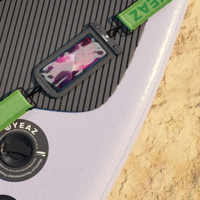 YEAZ Wasserdichte Smartphone-Tasche – für Smartphones – Grün – Neopren