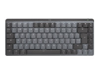 Logitech MX Mech Mini – Tastatur, kabellos (Bluetooth), US-Layout (EN), mechanisch, beleuchtet – für macOS