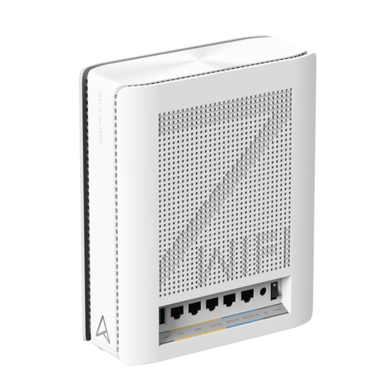 ASUS ZenWiFi Bq16 – WLAN-Router Wi-Fi 7 (802.11be), Quad-Band (2,4/5/5/6 GHz), 5× LAN, 1× USB 3.2 Gen 1