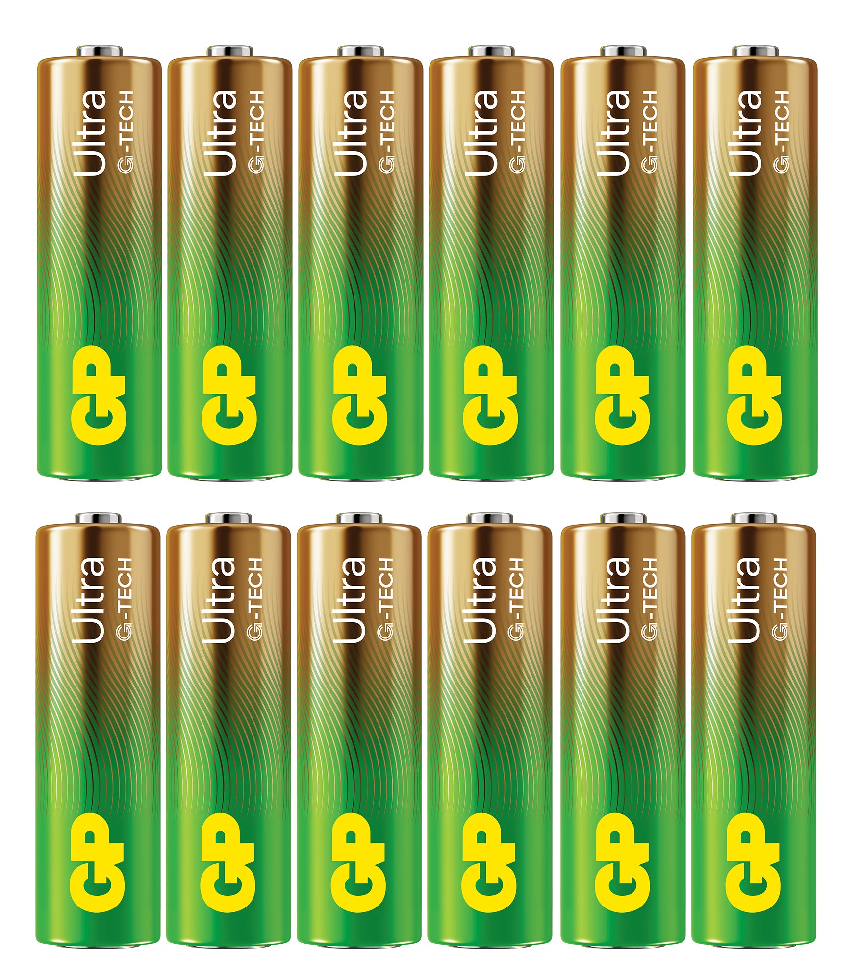 GP Batteries AA Batterien, Alkaline, 1,5 V – 12 Stk.