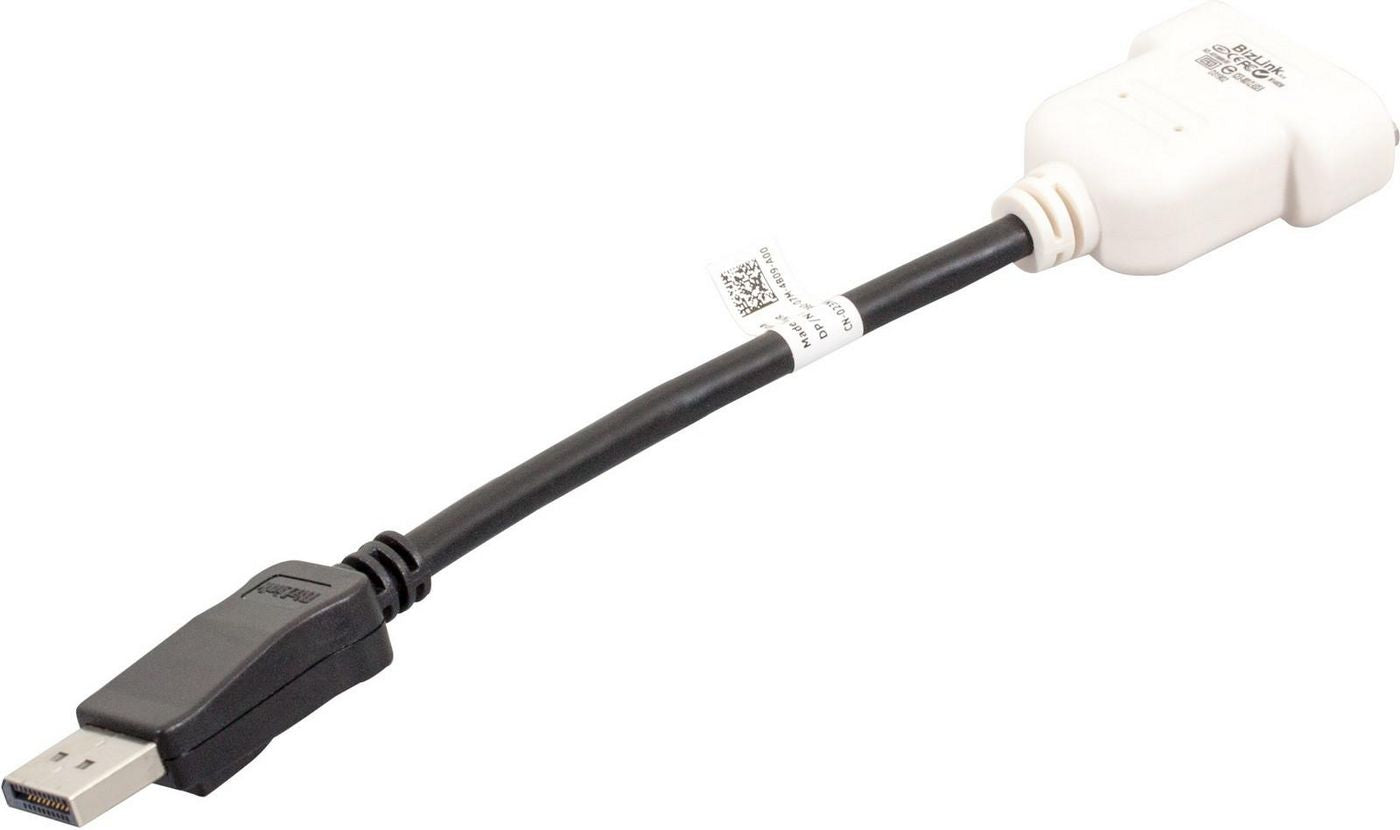 DELL Adapter DisplayPort zu DVI (männlich–männlich) – Schwarz