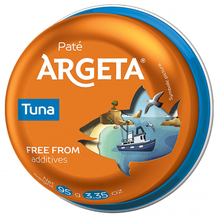 Argeta Thunfisch Fischpastete, glutenfrei – 4×95 g