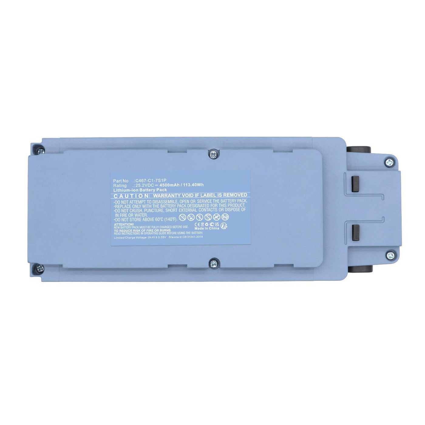 CoreParts Akku 25,2 V 4500 mAh 113,40 Wh – für Philips, Haier, AlfaBot und andere Staubsauger