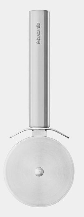 Brabantia Pizzaschneider, 7,7 × 1,4 × 20,6 cm, Edelstahl, spülmaschinenfest, Silber