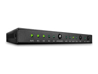 Lindy HDMI-Switch, 4×1, HDMI 2.0, 18 Gbit/s, Audio