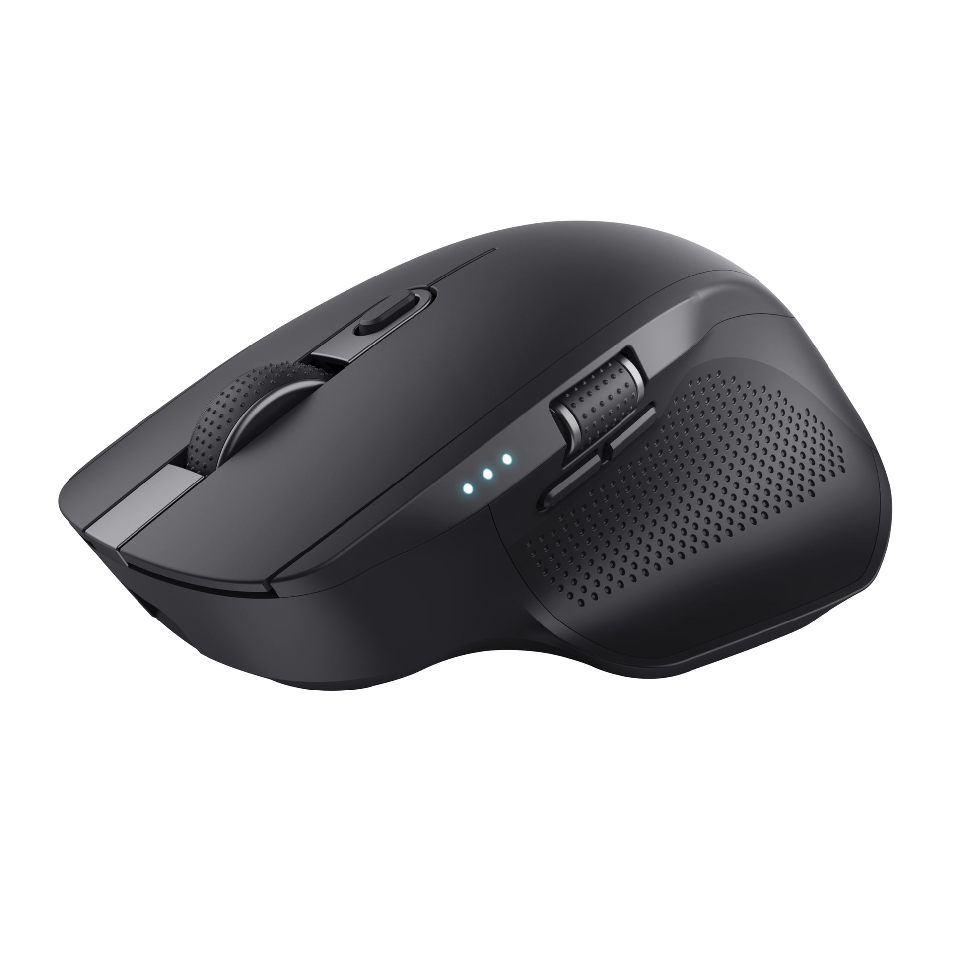 Trust Ozaa+ Multiconnect – Maus – Kabellos (Bluetooth/2,4 GHz), 3200 DPI, Rechts, Schwarz