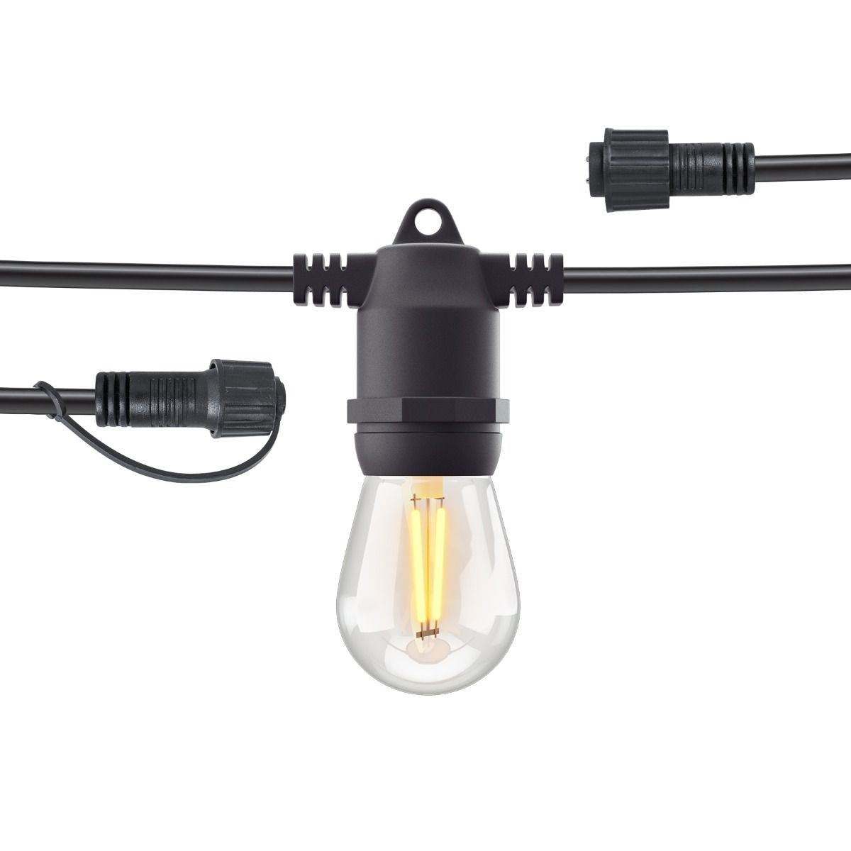 Hombli Lichterkette (Erweiterung) 5 m – Warmweiss 2700 K, WLAN – für Amazon Alexa – IP65