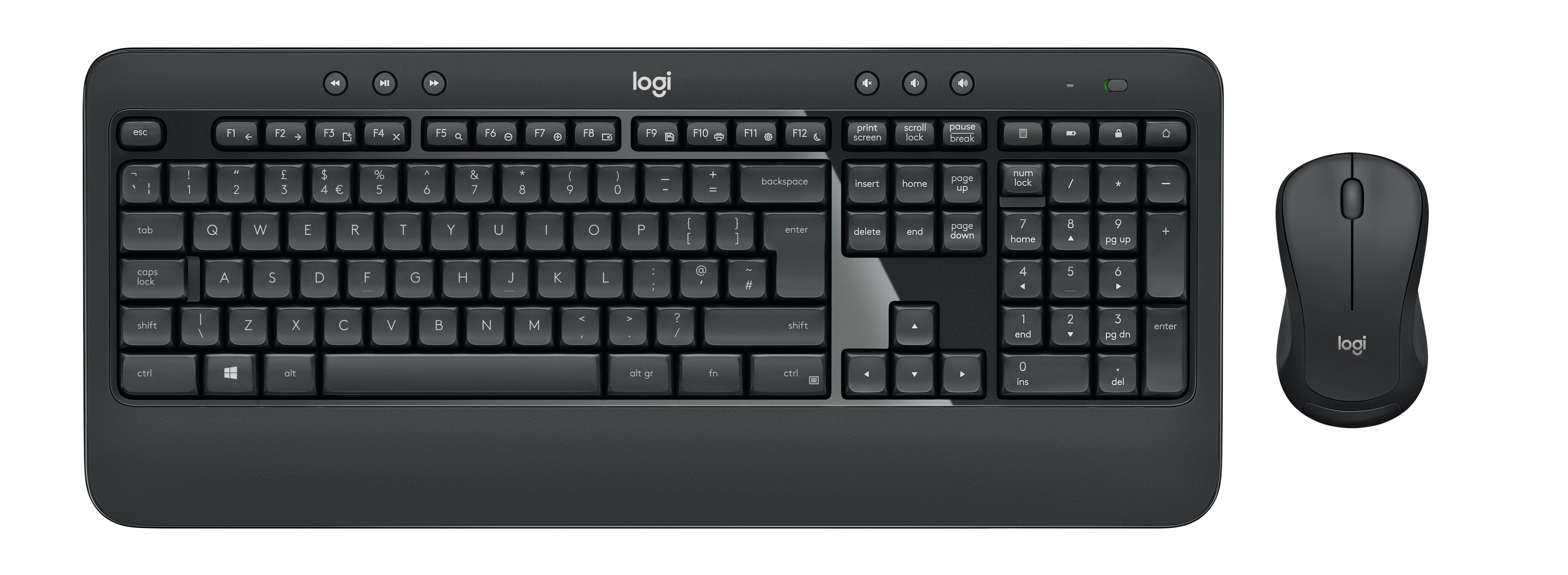 Logitech MK540 Advanced – Tastatur, kabellos, IT-Layout (IT)
