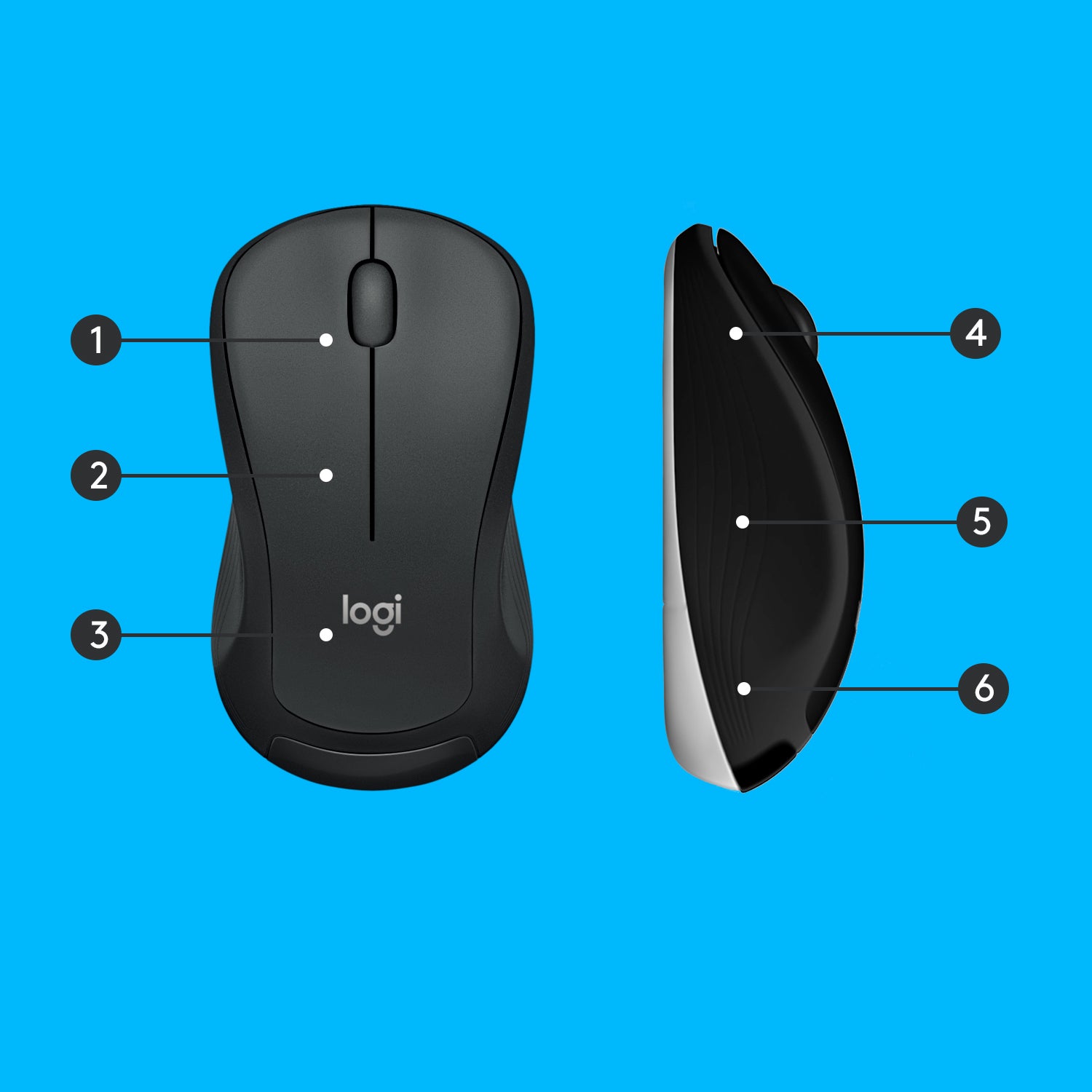Logitech MK540 – Tastatur, kabellos (2,4 GHz), US-Layout (EN), Fullsize (mit Ziffernblock)