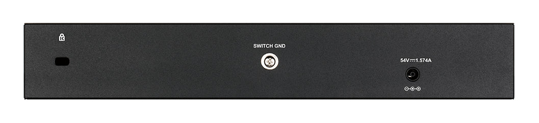 D-Link DGS-1210-10P/E – Verwalteter L2 Switch – 8× 1G, 2× SFP, PoE/PoE+, PoE-Budget 78 W, 19", 1U