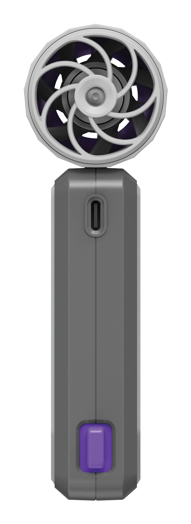 Verbatim Handventilator Cool'n'Go AirJet – 4000 mAh, Grau, Violett