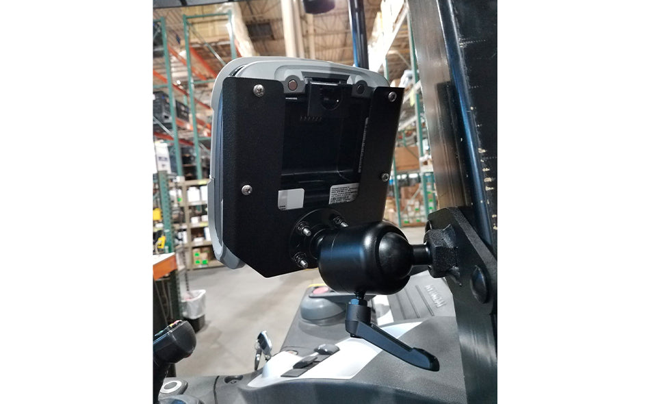 Gamber-Johnson Halterung, Schraubbefestigung, Auto/Innenbereich, Gabelstapler – für Honeywell RP4, 7160-1816