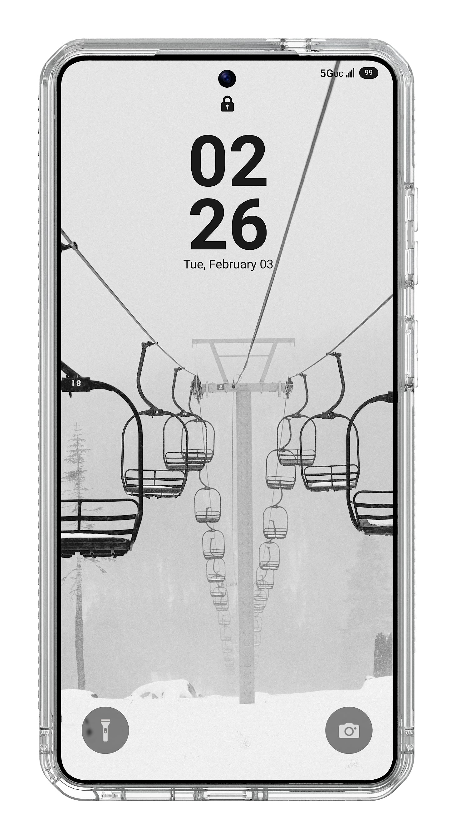 Urban Armor Gear UAG Plyo Rückcover – für Samsung Galaxy S26 Ultra, MagSafe, mit Ständer, PC, Transparent