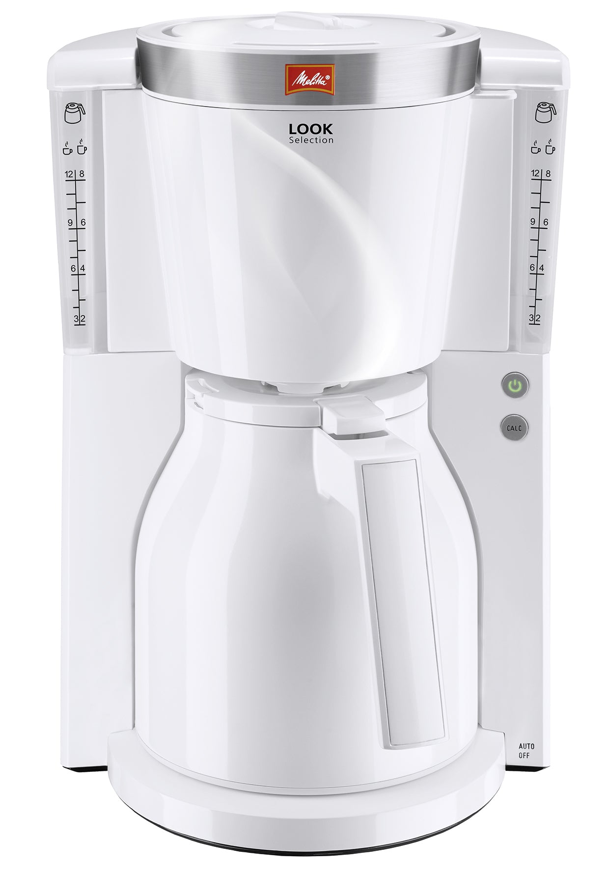 Melitta Look IV Therm Selection – Filterkaffeemaschine, Weiss, Thermo