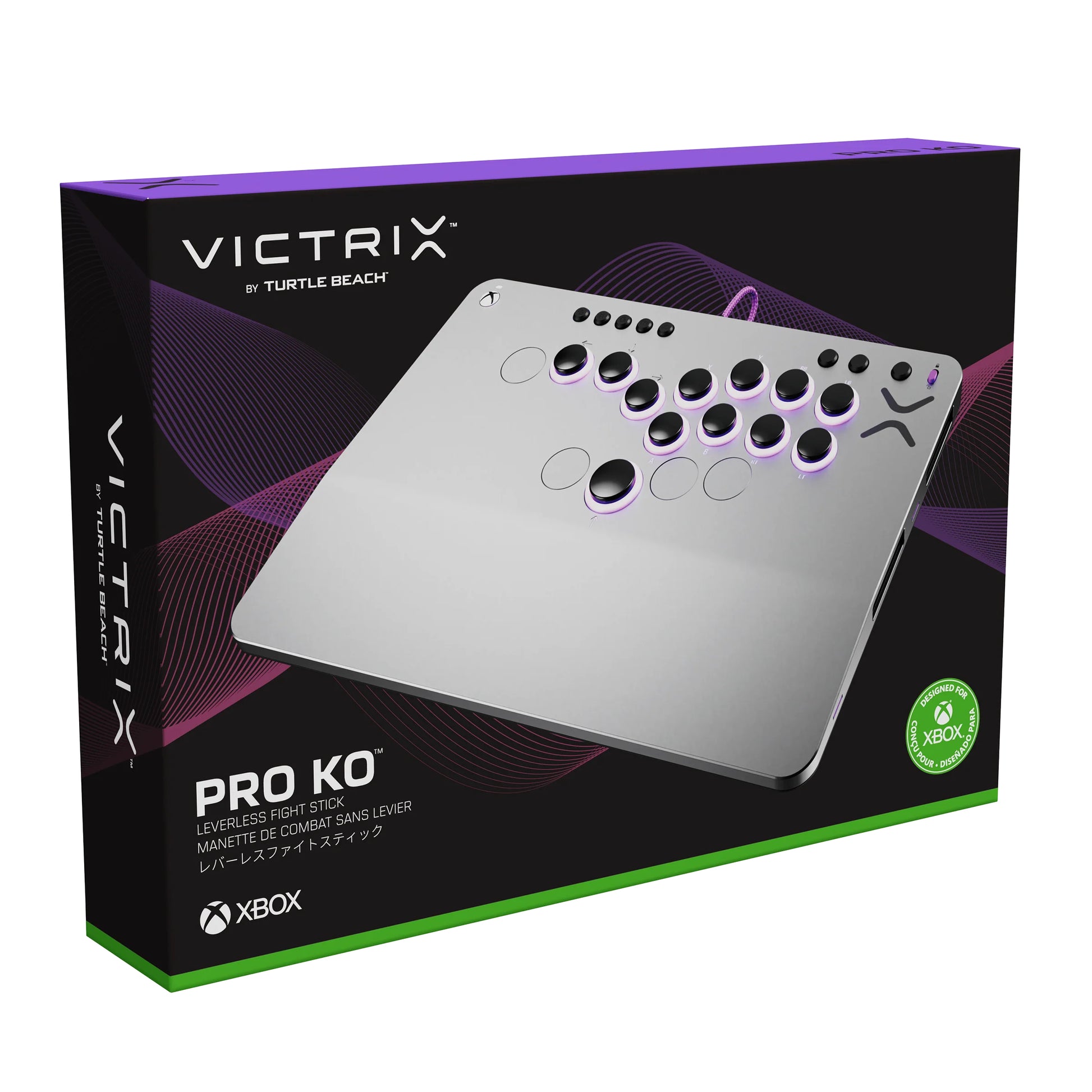 PDP VICTRIX Pro KO – Joystick – USB (USB Typ-C), Grau, für Xbox Series X/S & PC