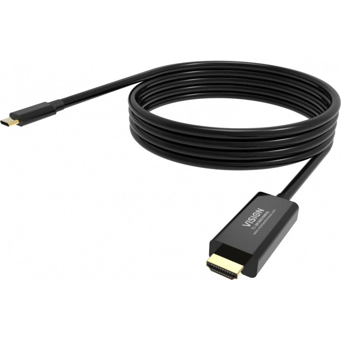 Vision USB-C auf DisplayPort Kabel 8K – 2 m