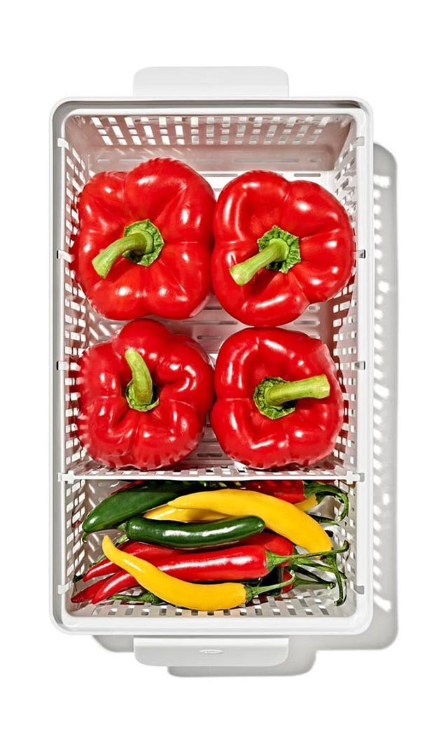 OXO Vorratsdose 4 l, 35,1 × 18,9 × 11,8 cm, Kunststoff, Transparent