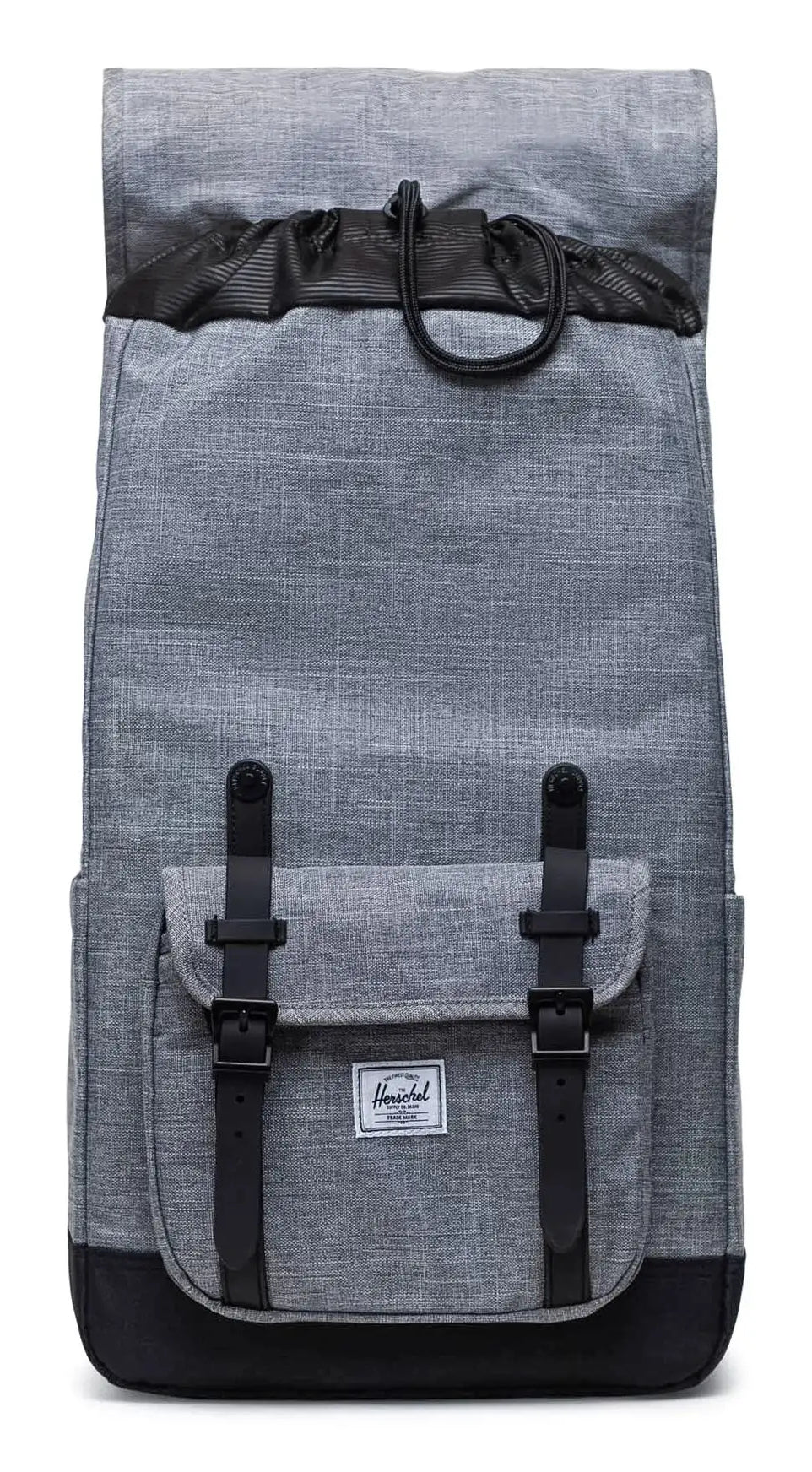 Herschel Little America – Freizeit-Rucksack – 30 l, recyceltes Material, grau