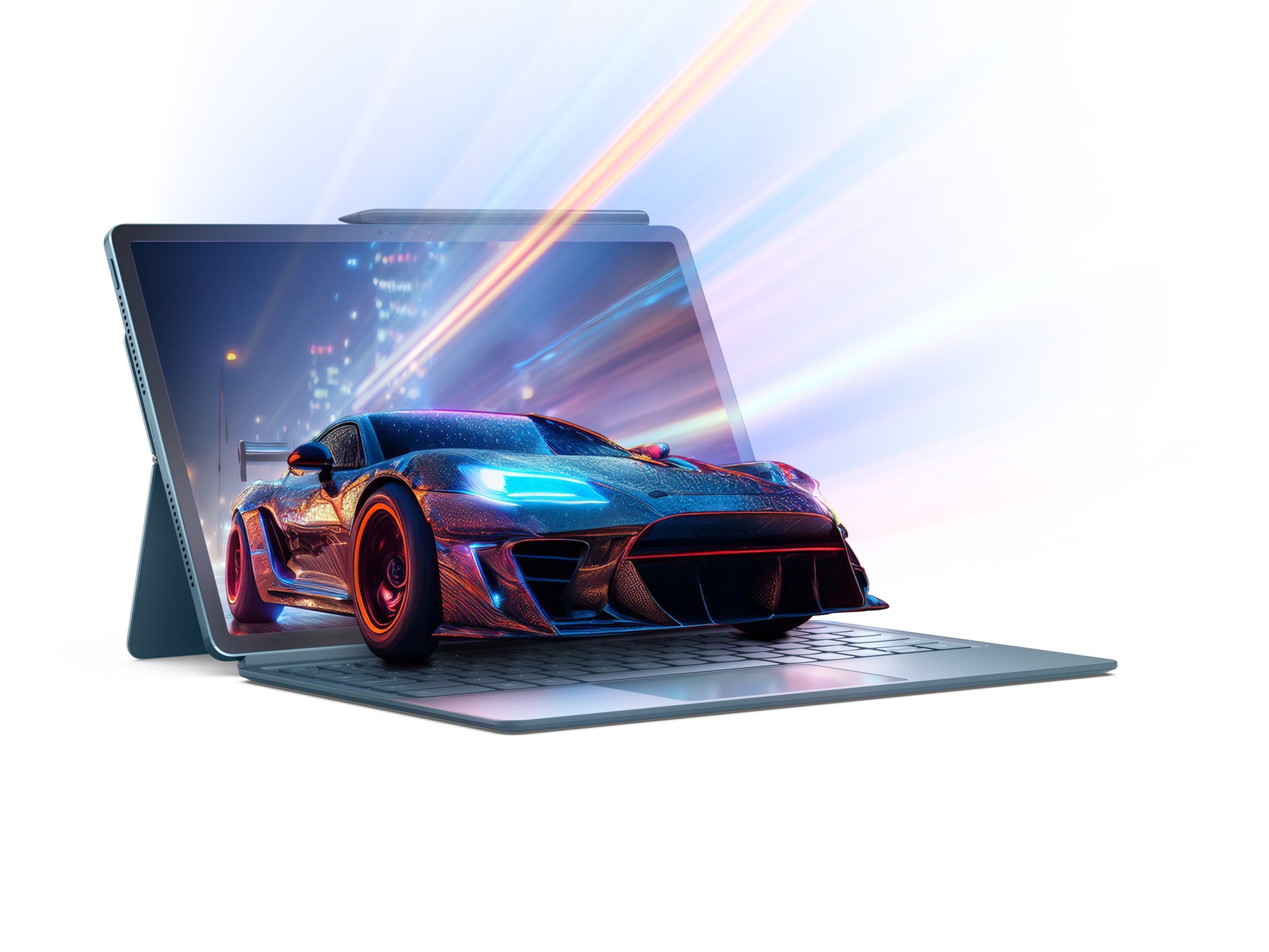 Lenovo Yoga Tab Plus – 12,7", 256 GB, 16 GB RAM, WLAN, Android 14, Türkis