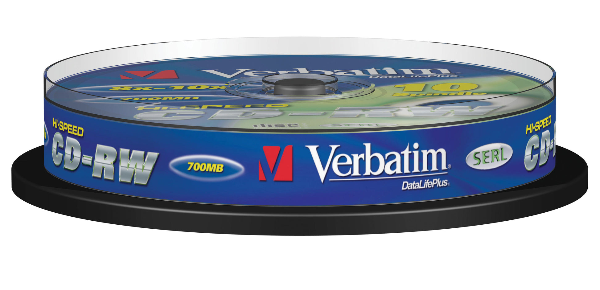 Verbatim CD-RW 700 MB/80 Min. – Spindel 10 Stück