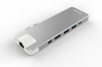 LMP 17278 Dockingstation – USB-C, 1× DP, 1× HDMI, 3× USB-A, GbE, SD/microSD, für MacBook Air/Pro (ausgewählte)