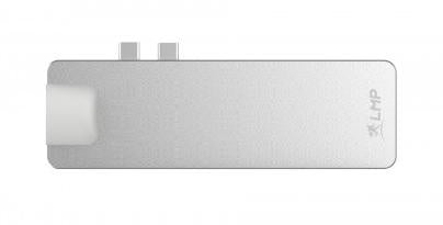 LMP 17278 Dockingstation – USB-C, 1× DP, 1× HDMI, 3× USB-A, GbE, SD/microSD, für MacBook Air/Pro (ausgewählte)