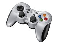 Logitech G F710 – Gamepad – Kabellos (2,4 GHz), Analoge Sticks, Vibration, Schwarz, Silber