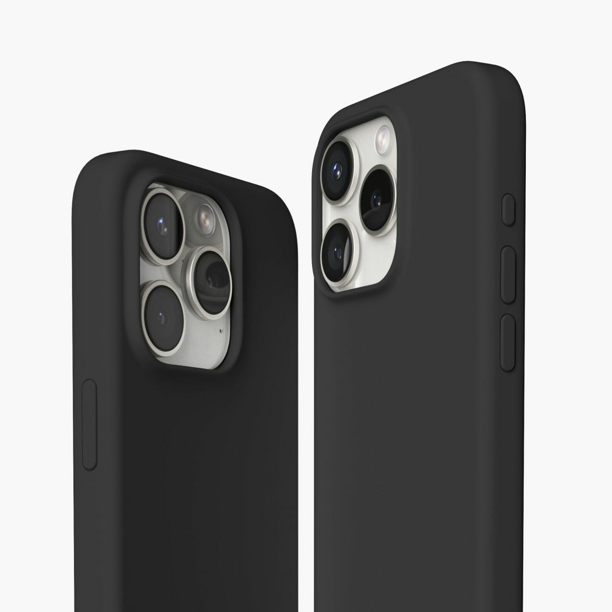 Vonmählen Backcover – für Apple iPhone 15 Pro Max, MagSafe, Silikon, Schwarz