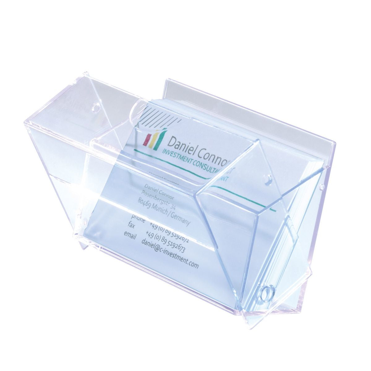 Sigel Stiftschlaufe – Kunststoff, Transparent, 95 × 60 mm