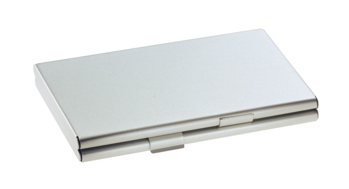 Sigel Visitenkartenetui Twin – Aluminium