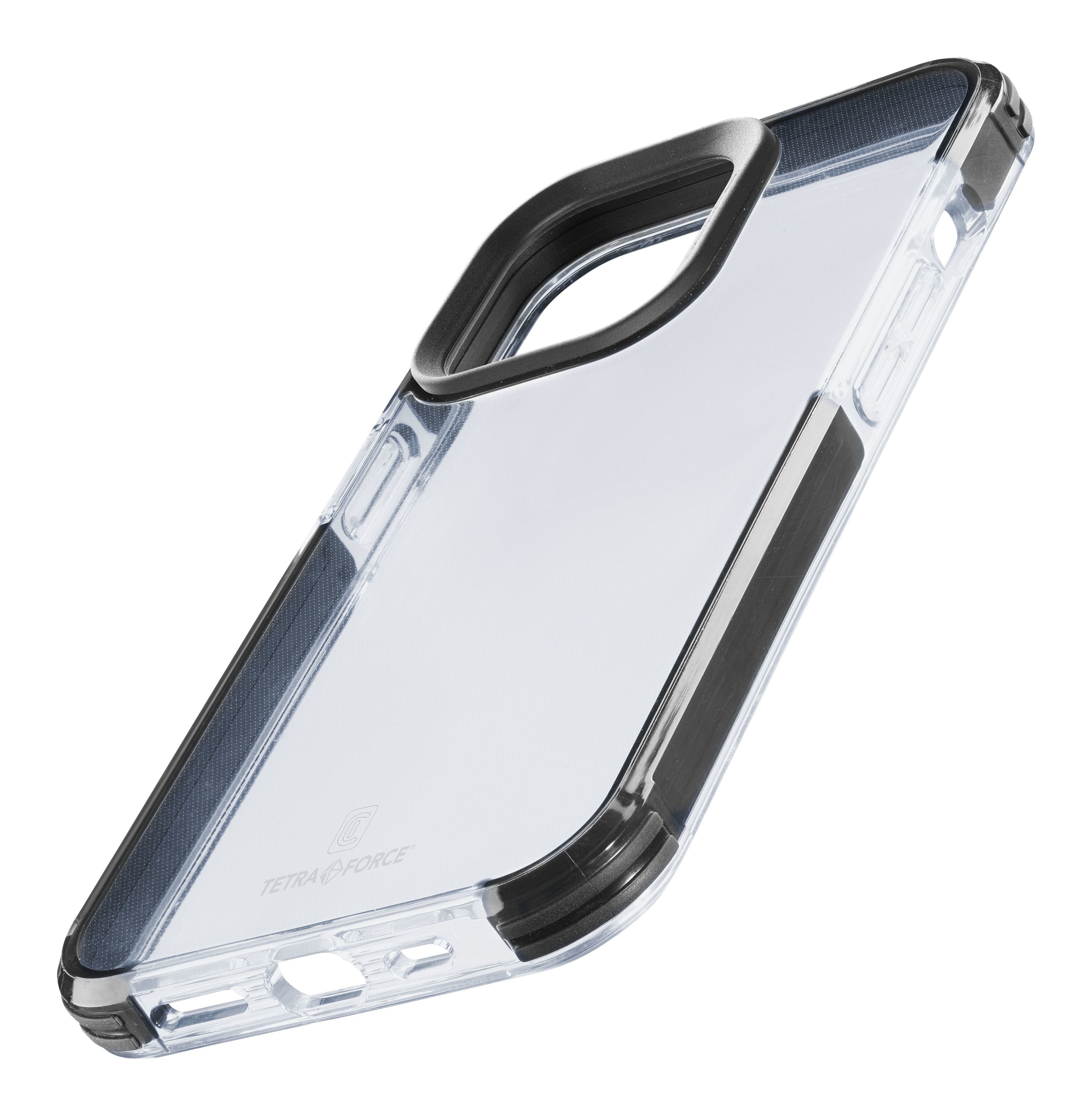 Cellularline Tetra Force Strong Guard Backcover – für Apple iPhone 15 Pro Max, antibakteriell, stossdämpfend