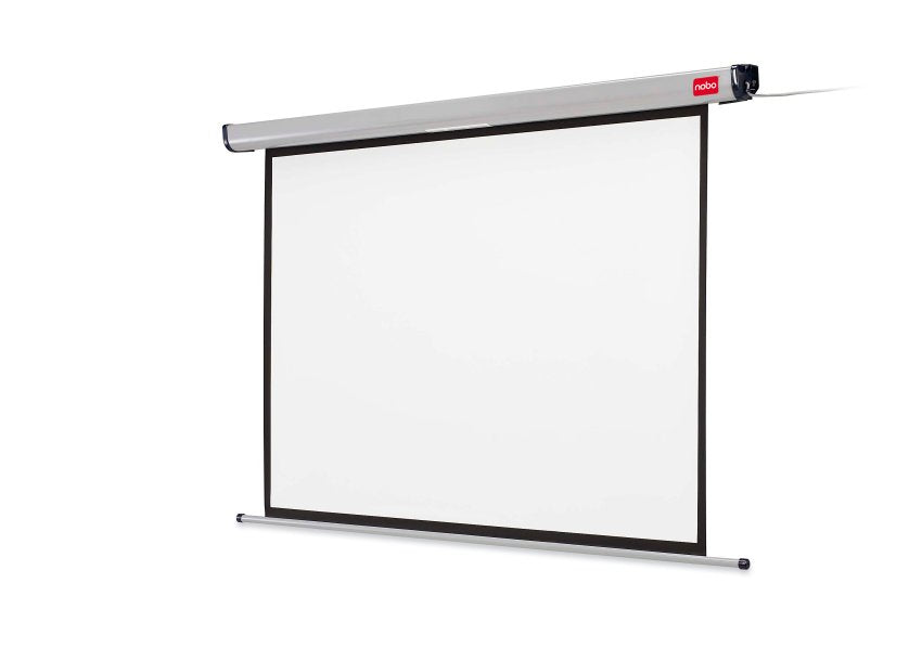 Nobo Montagehalterung – für Roll-Leinwände, Weiss – 2er-Set