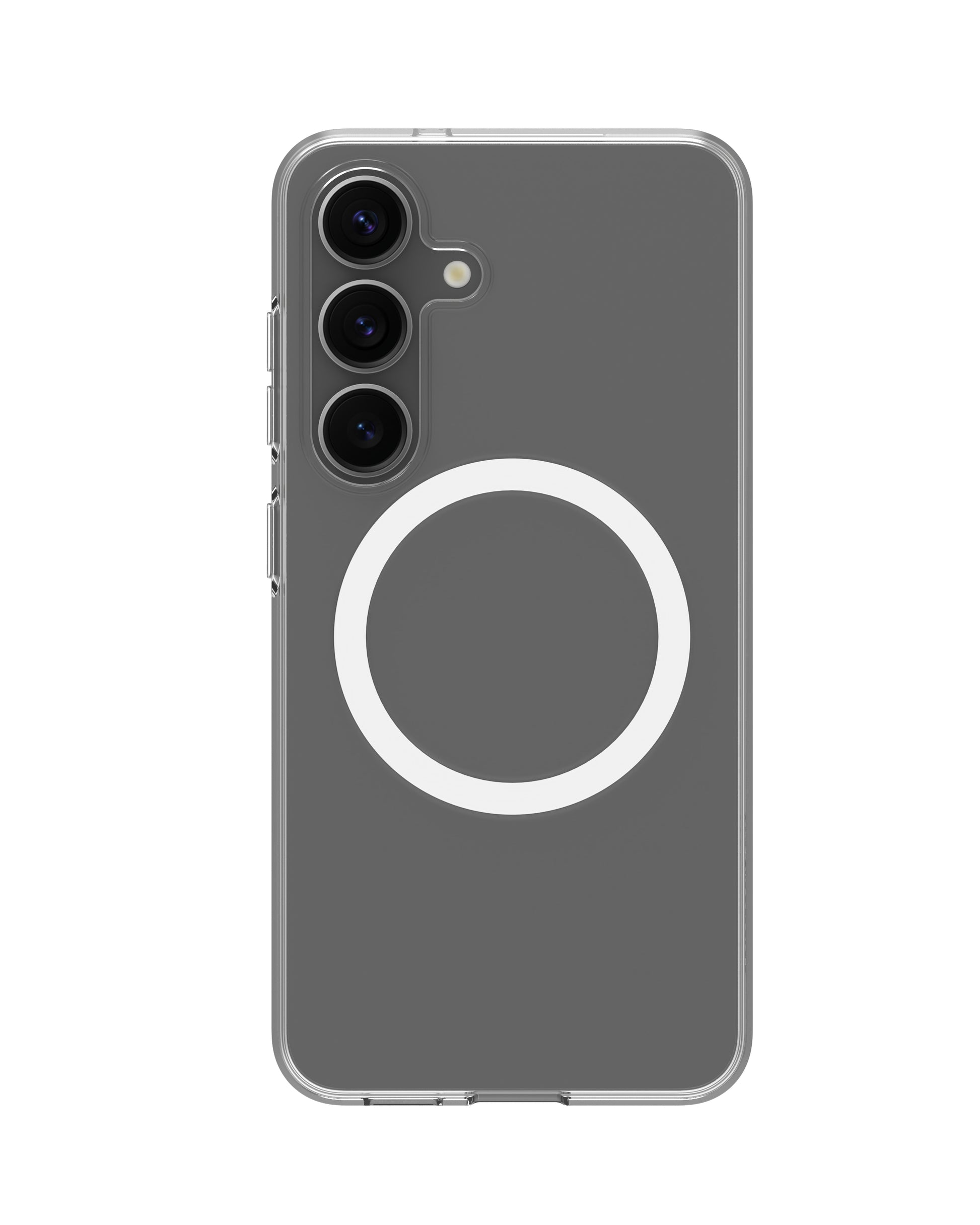 dbramante1928 Greenland Pro Qi2 Backcover – für Samsung Galaxy S25, Transparent, bis 1,2 m sturzsicher