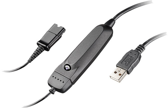 Poly DA40-RJ11 Adapter USB-A zu RJ-11 – Schwarz