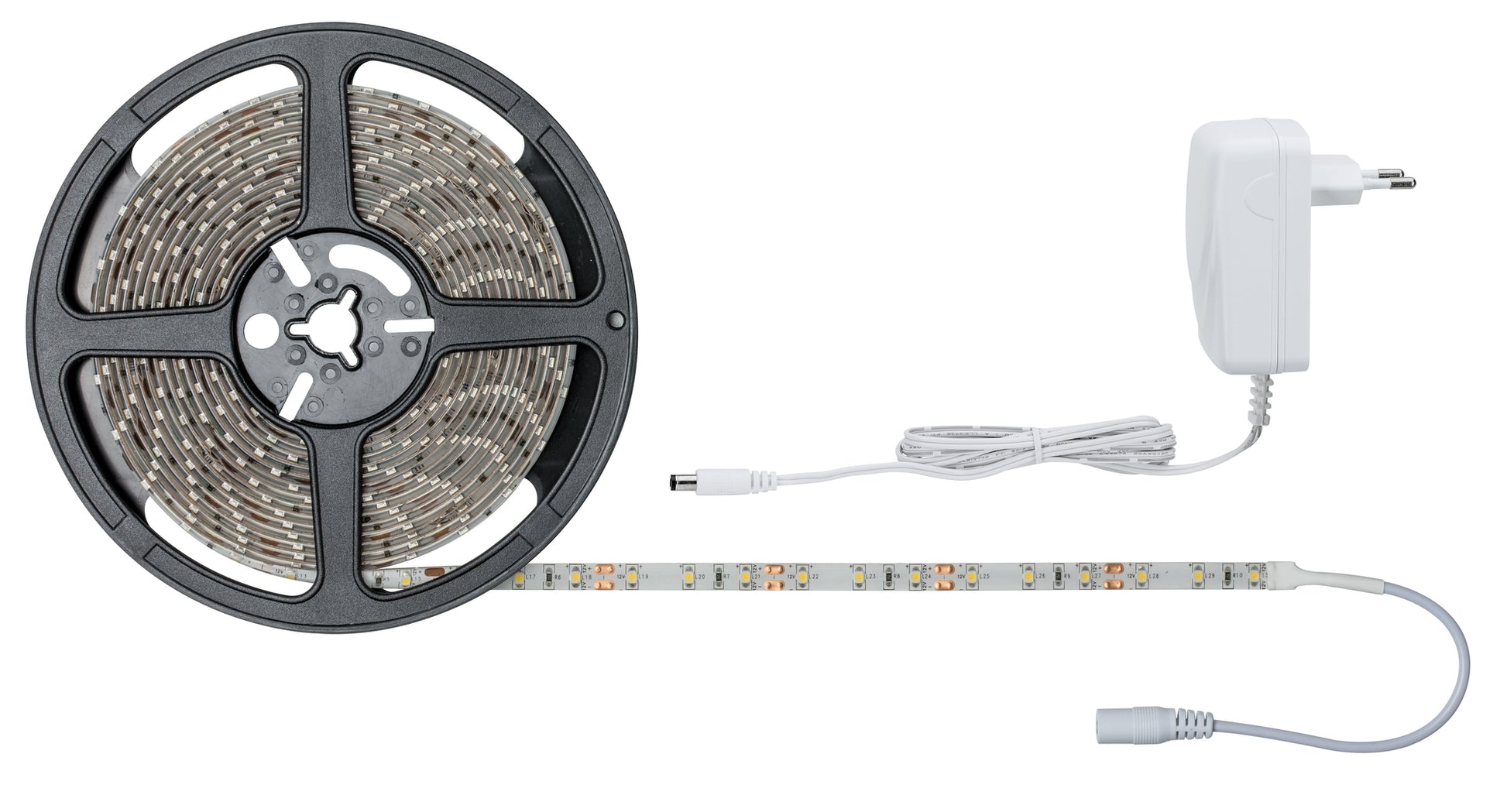 Paulmann LED-Strip SimpLED – 5 m, 1500 lm, 11 W, 3000 K, weiss, mit Netzteil