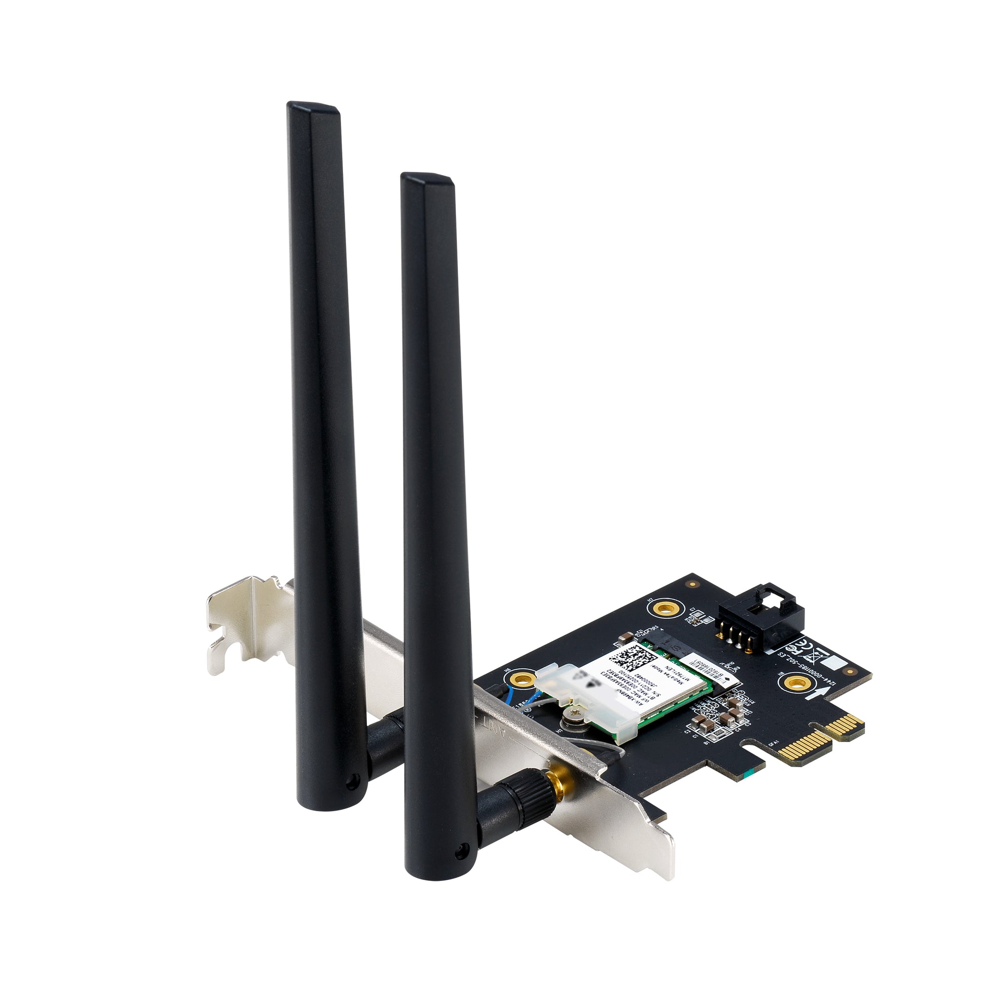ASUS PCE-BE6500 – PCIe WLAN-Karte – Wi-Fi 7 (2,4/5/6 GHz), 2,9 Gbit/s, PCIe, Schwarz