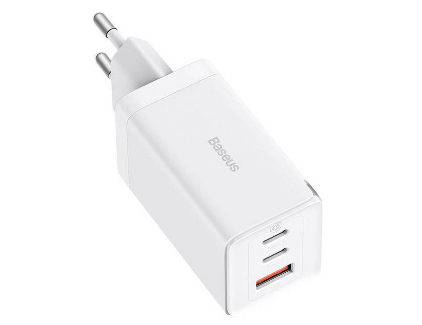 Baseus GaN 5 Pro Ladegerät – 65 W, 2× USB-C + 1× USB-A, PD 3.0