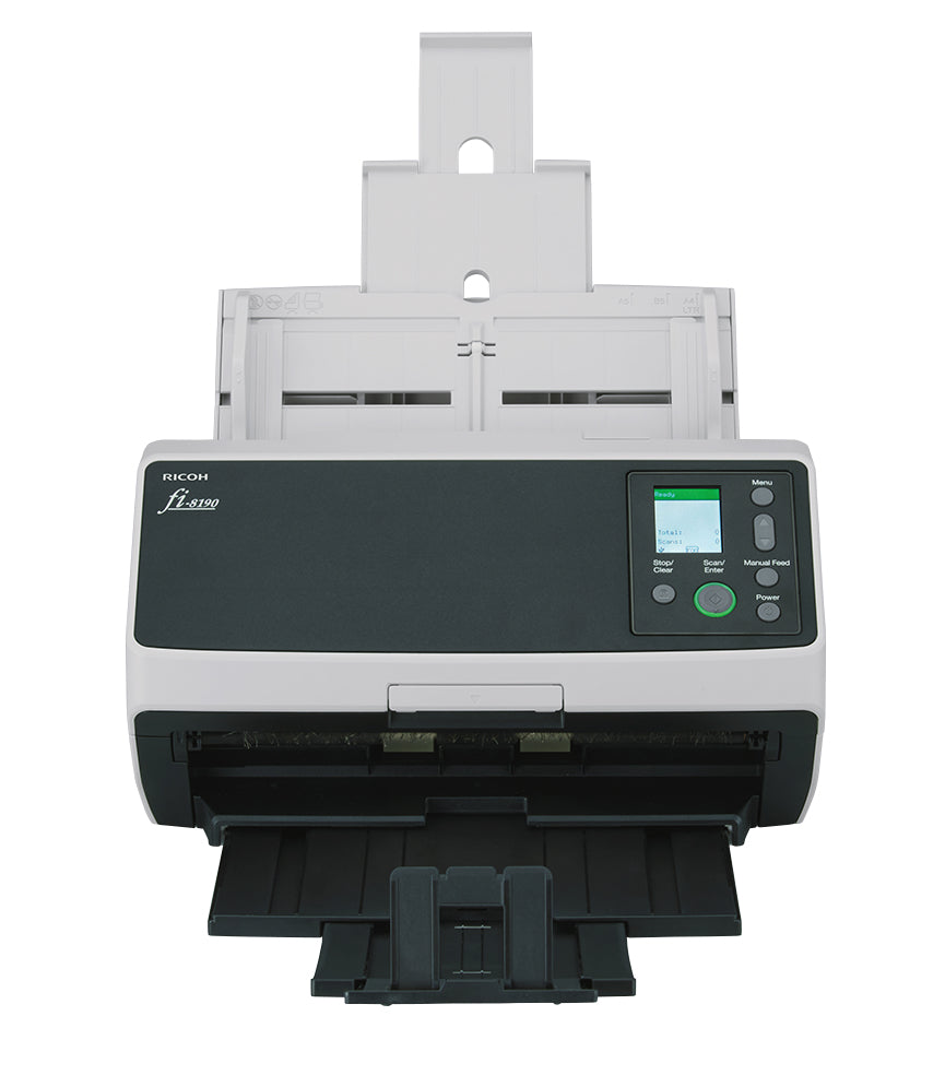 Ricoh fi-8190 – Einzugsscanner, A4, Duplex, 90 ppm, ADF 100 Blatt, LAN