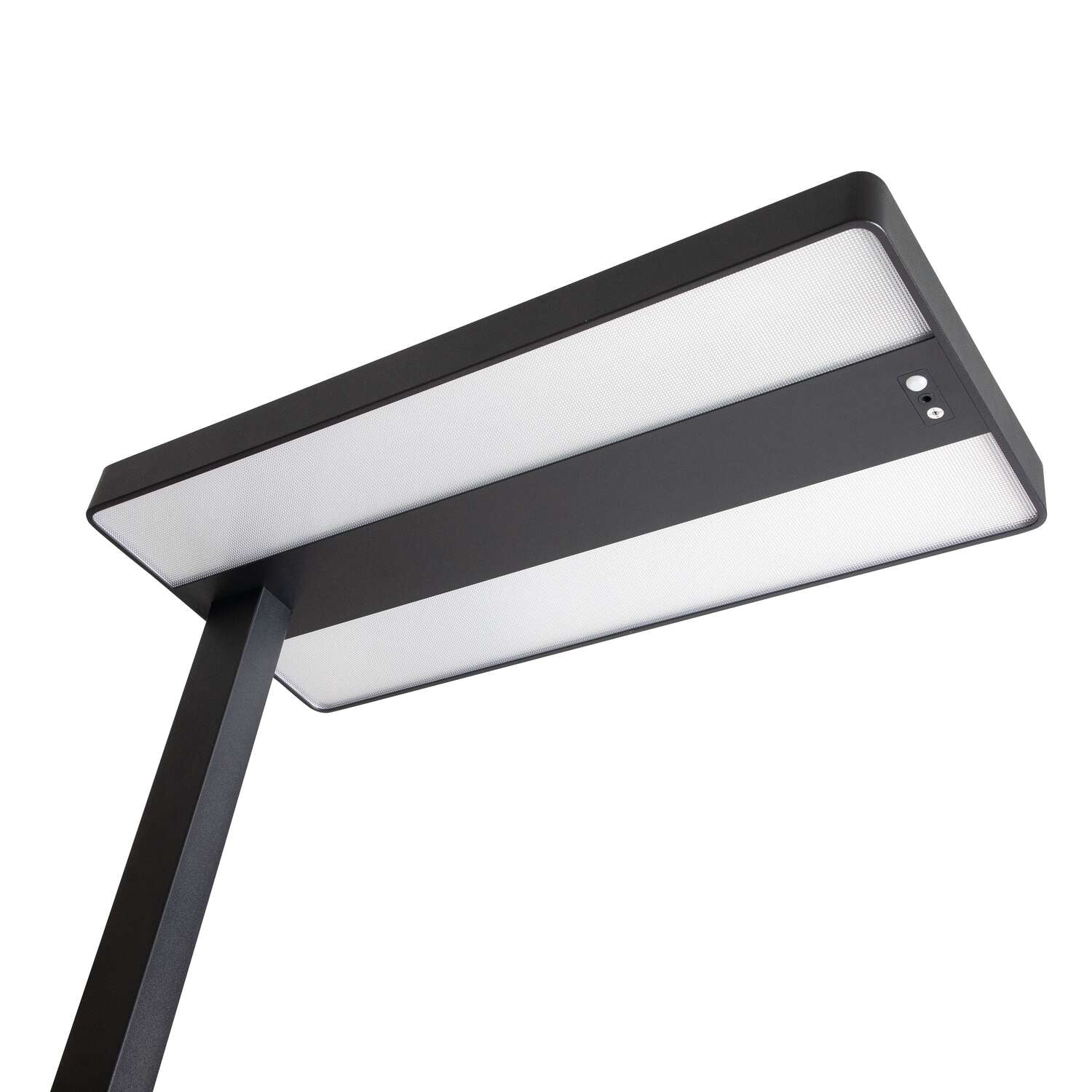 MAUL LED-Stehleuchte Juvis – Bewegungssensor, Tageslichtsensor, dimmbar – 4000 K – 13'060 lm – schwarz