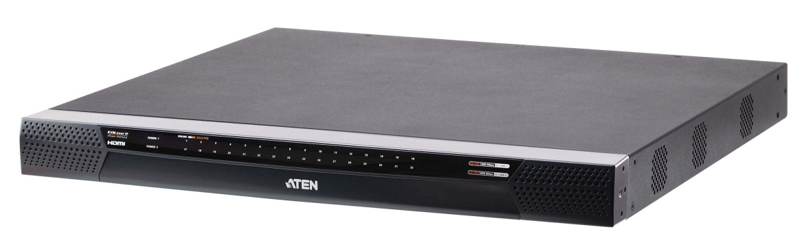 ATEN KN2132VB – KVM-Switch, 32-Port, DVI-D/VGA/HDMI/RJ-45, 1920 × 1200, FIPS 140-2, Virtuelle Medien