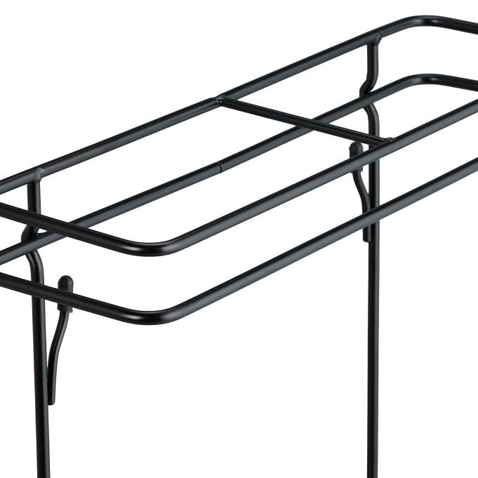 Relaxdays Schirmständer – Stahl, Schwarz, 30,5 × 15 × 54 cm