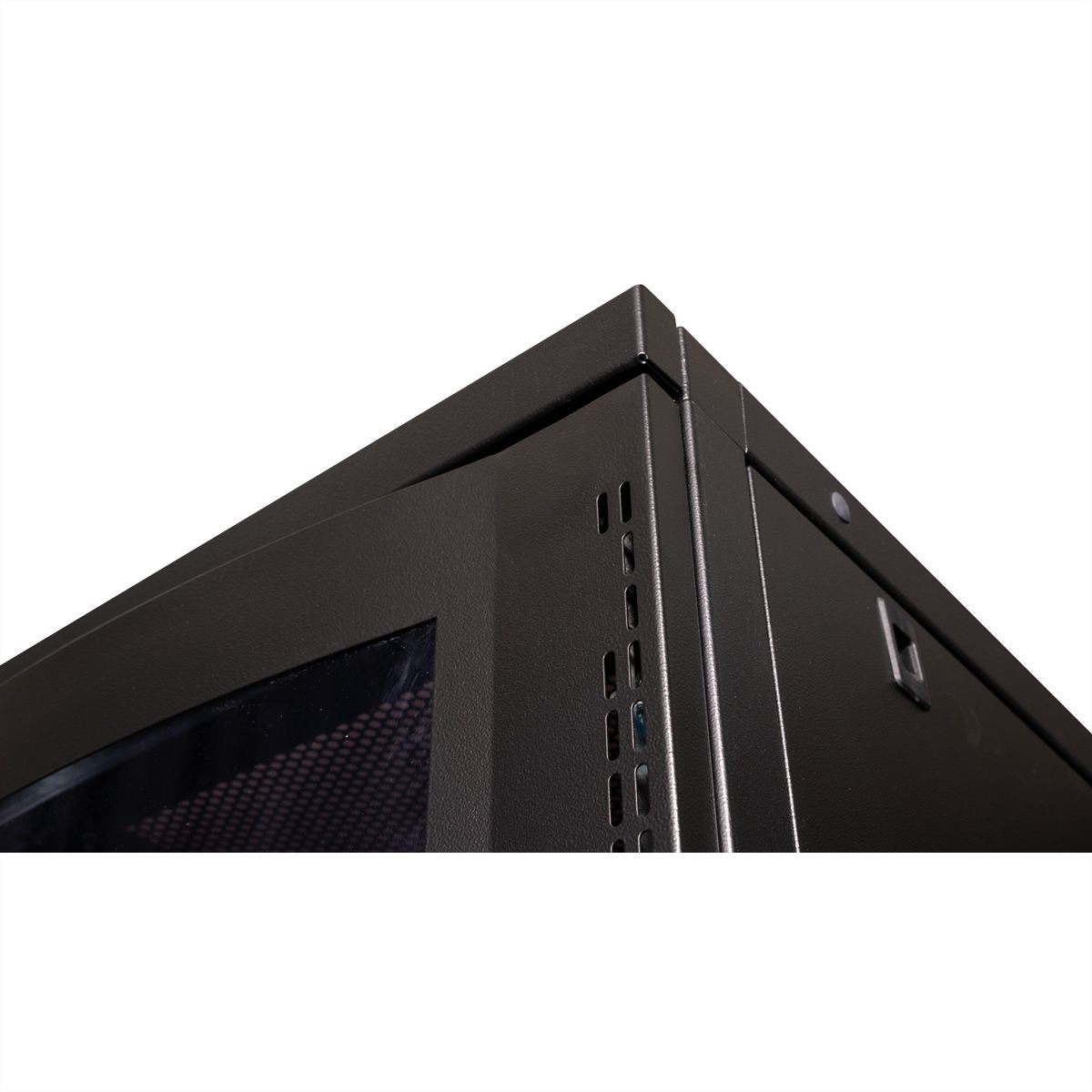 ROLINE Pro – 19" Netzwerkschrank 26U, IP20, abschliessbar, 600 × 1000 × 1260 mm, schwarz, Stahl